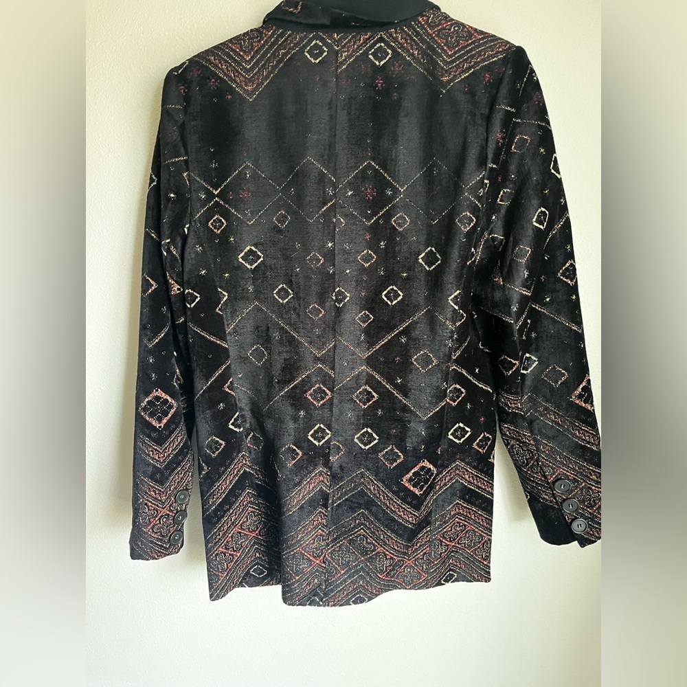 Free People Wonder of the World Blazer M - Picture 4 of 5